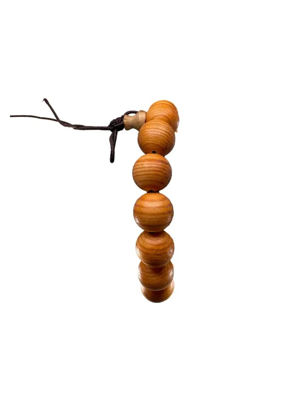 Natural Imperial Blood Dragon Wood Bead Bracelet 12mmx17 Wooden Prayer 11.2g